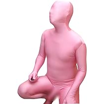 即購入OK。XLサイズ男性用し凸仕様白ゼンタイフルフェイスマスク全身タイツ 51+SBDsTVAL._AC_UL210_SR210,